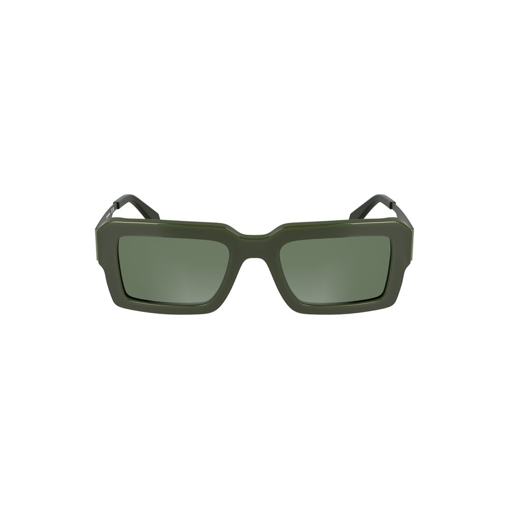 Calvin Klein Green Haircalf Women Sunglass