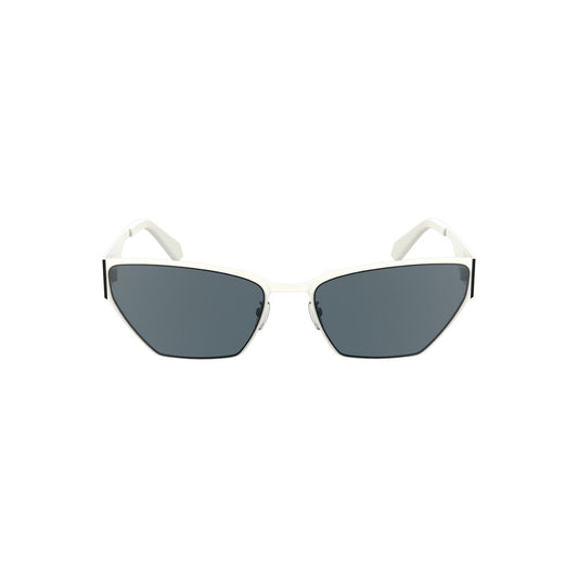 Calvin Klein White Metal Women Sunglasses - ClickThatClicks 