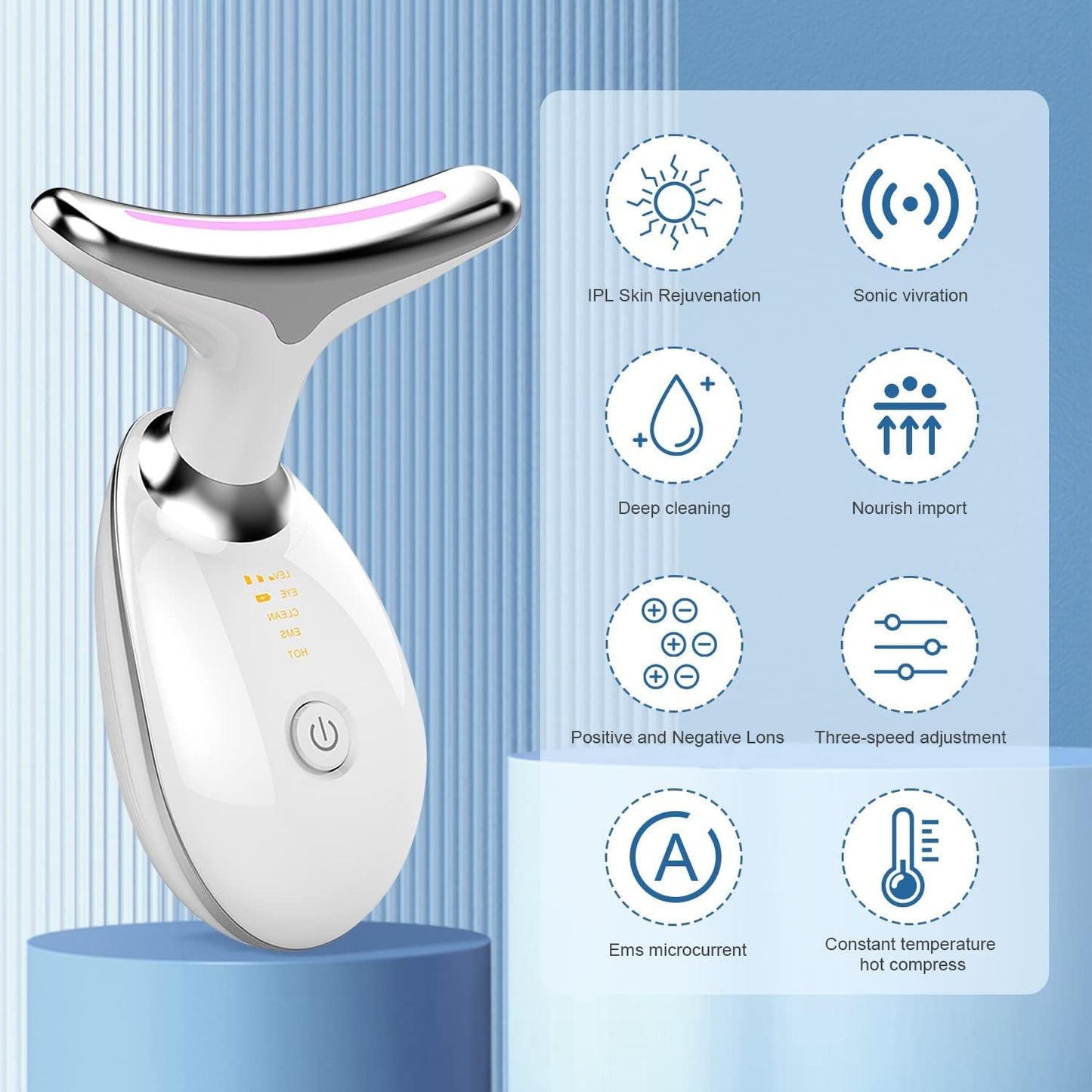 LED Photon Therapy Massager