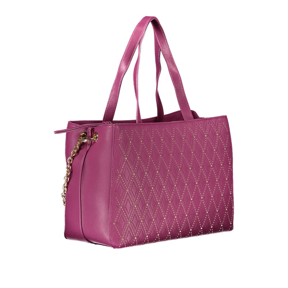 Mario Valentino Viola Poliuretano Women Handbag - ClickThatClicks 