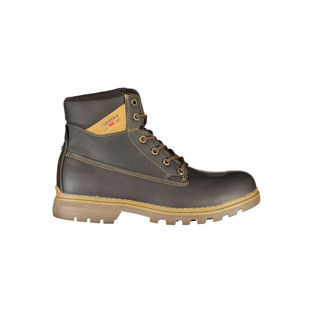 Carrera Marrone Poliuretano Uomo Stivaletto - ClickThatClicks 