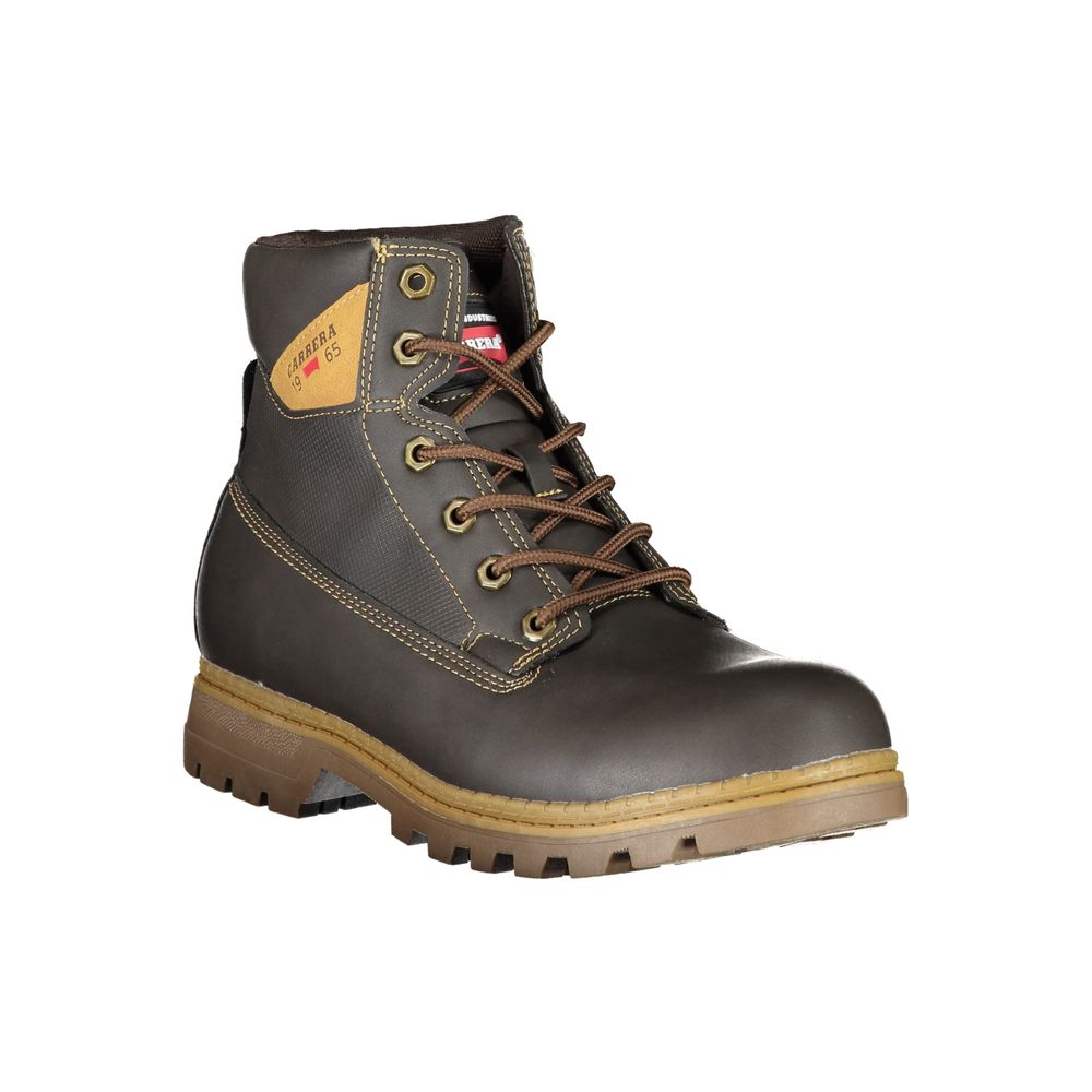 Carrera Marrone Poliuretano Uomo Stivaletto - ClickThatClicks 