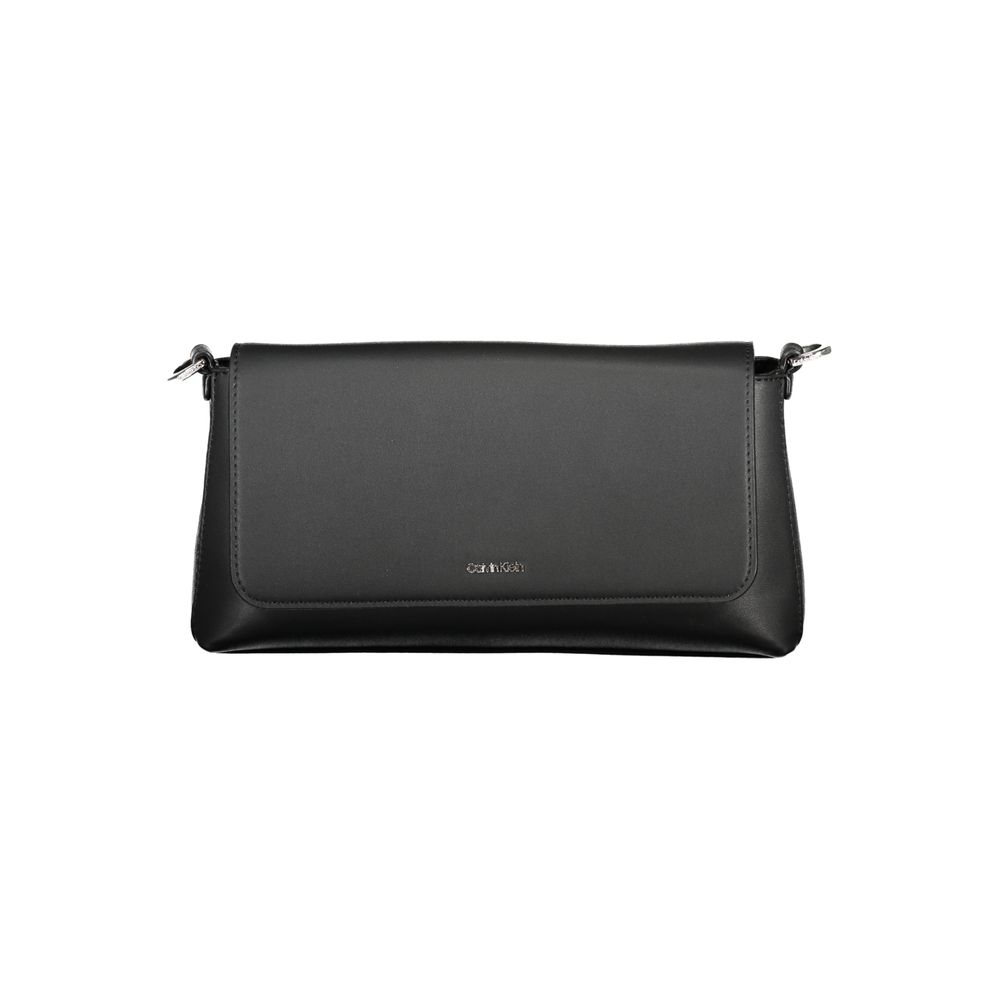 Calvin Klein Black Polyester Women Handbag - ClickThatClicks 