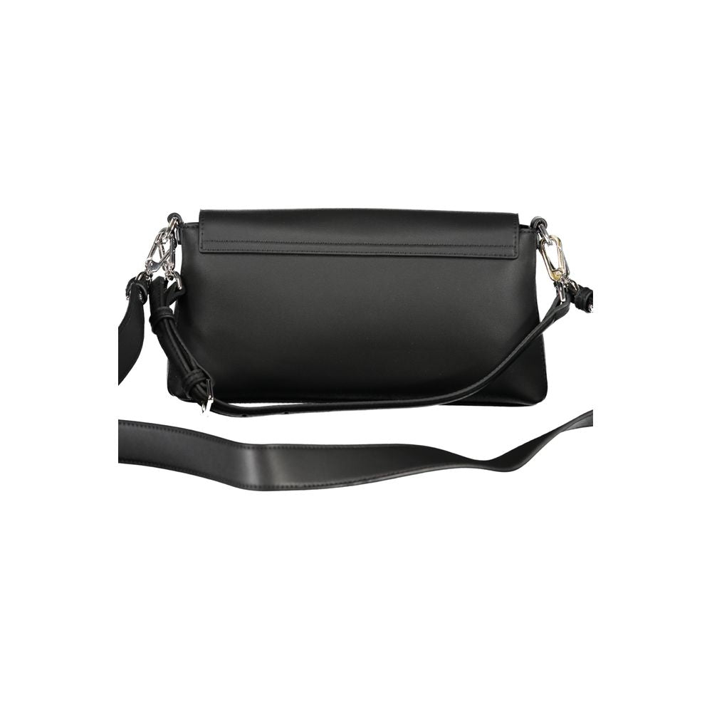 Calvin Klein Black Polyester Women Handbag - ClickThatClicks 