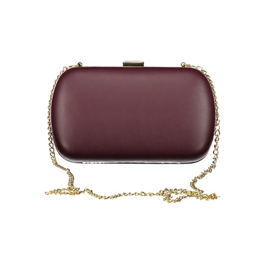Mario Valentino Rosso Polyurethane Women Handbag - ClickThatClicks 