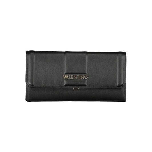 Mario Valentino Black Polyurethane Women Clutch - ClickThatClicks 