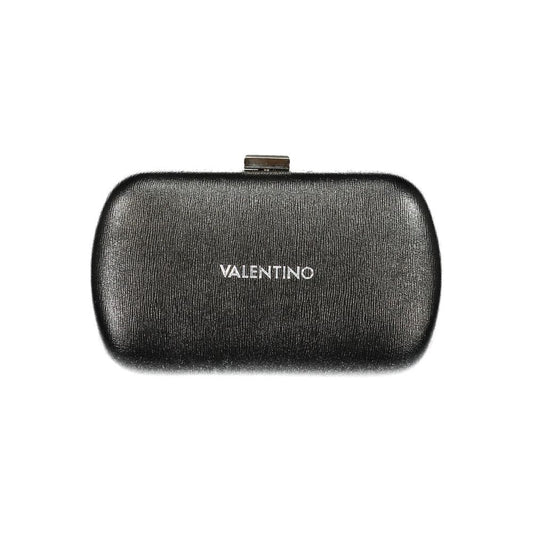 Mario Valentino Black Polyurethane Women Handbag - ClickThatClicks 