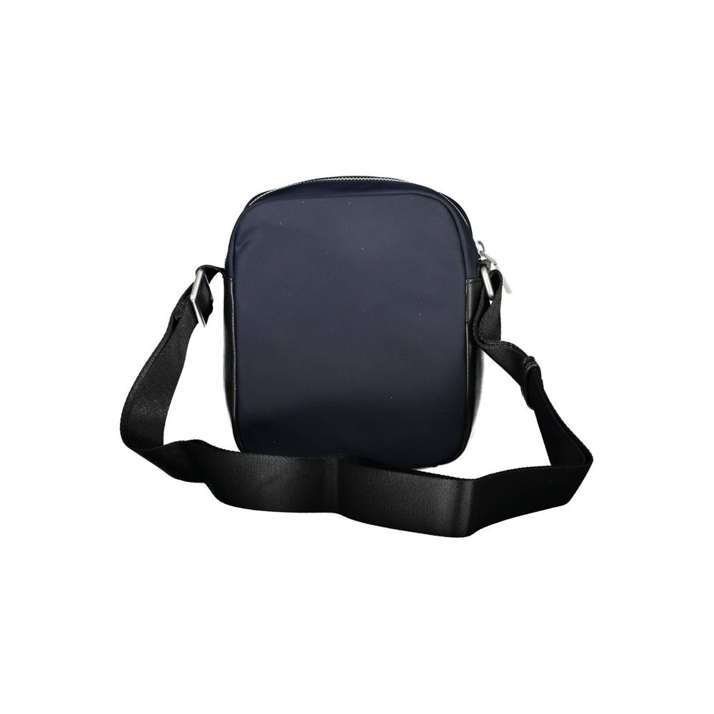 Tommy Hilfiger Blue Polyester Men's Shoulder Bag - ClickThatClicks 