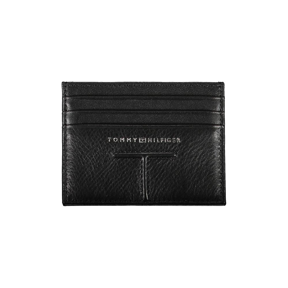 Tommy Hilfiger Nero Pelle Mens Wallet - ClickThatClicks 