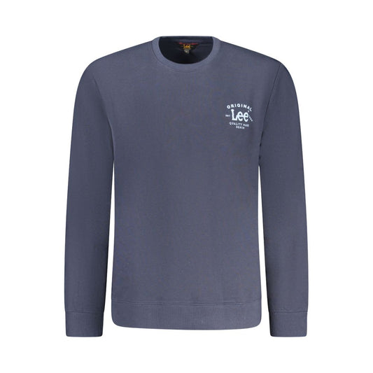 Lee Blue Cotton Men Sweater - ClickThatClicks 