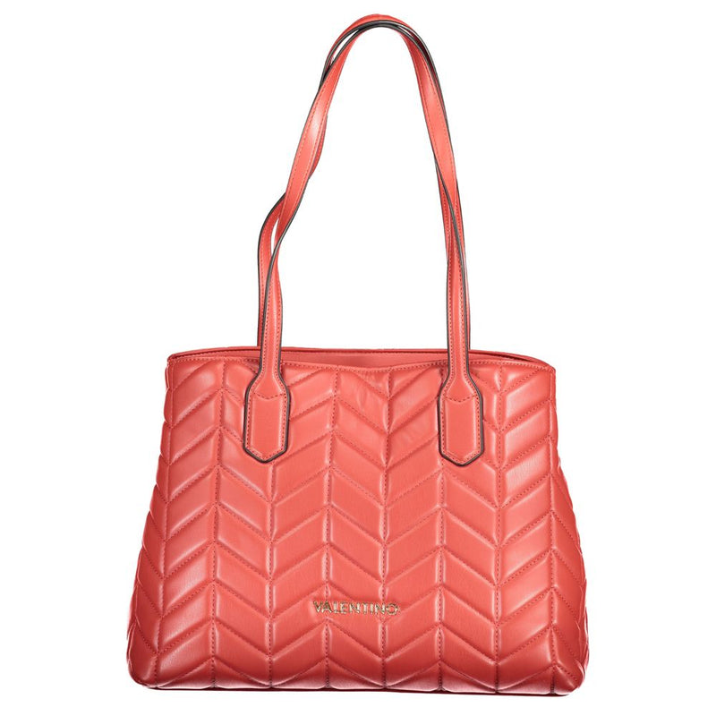 Mario Valentino Red Polyethylene Handbag