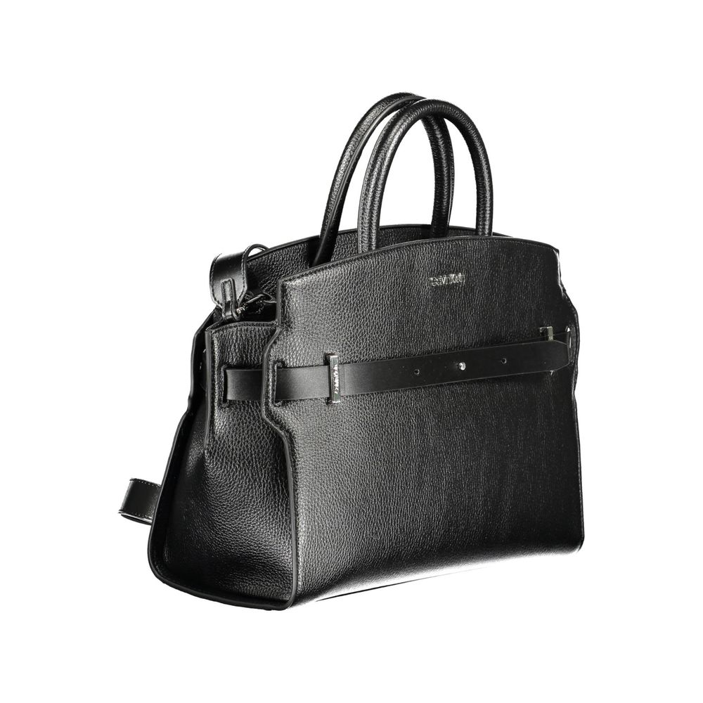 Calvin Klein Nero Polyurethane Women Handbag - ClickThatClicks 