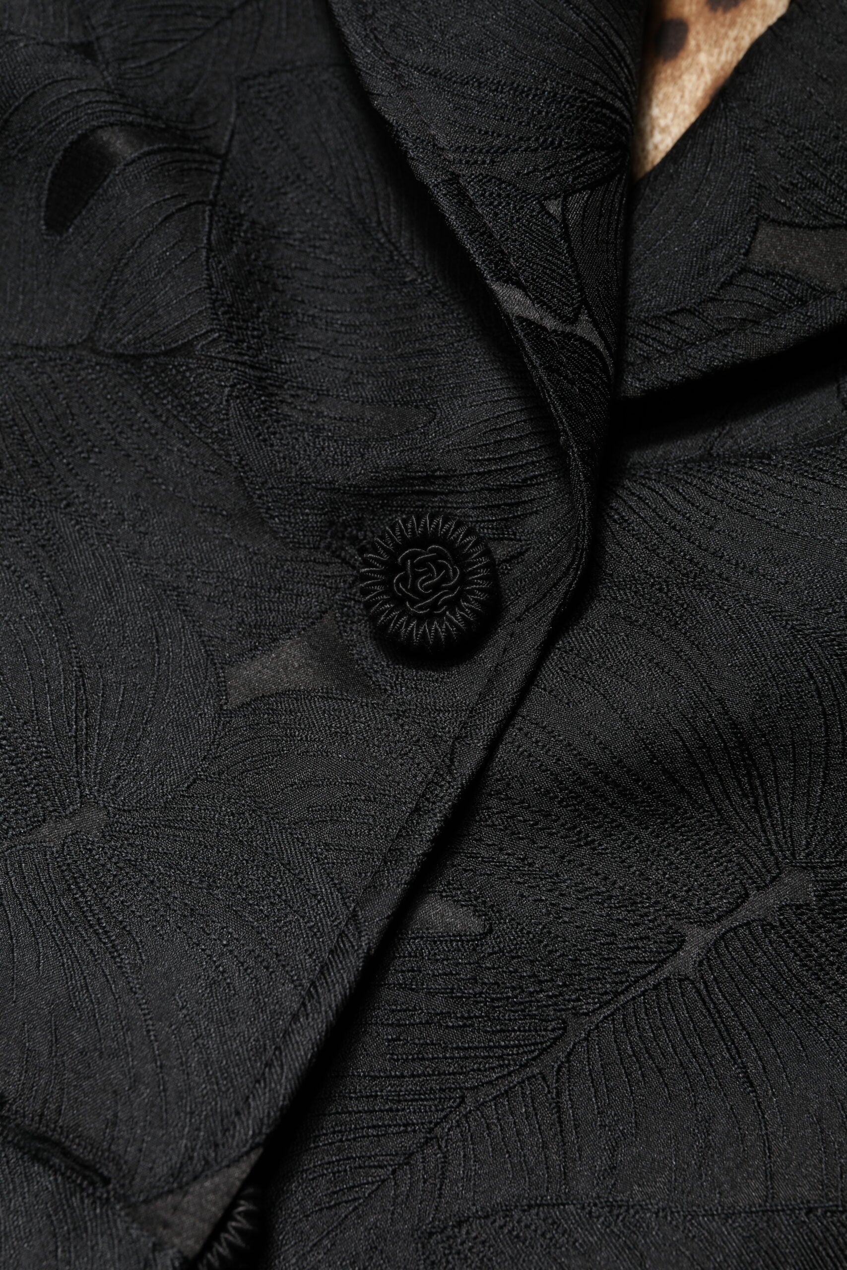 Dolce & Gabbana Black Single Breasted Trench Coat Jacket - ClickThatClicks 