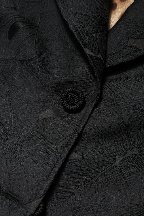 Dolce & Gabbana Black Single Breasted Trench Coat Jacket - ClickThatClicks 