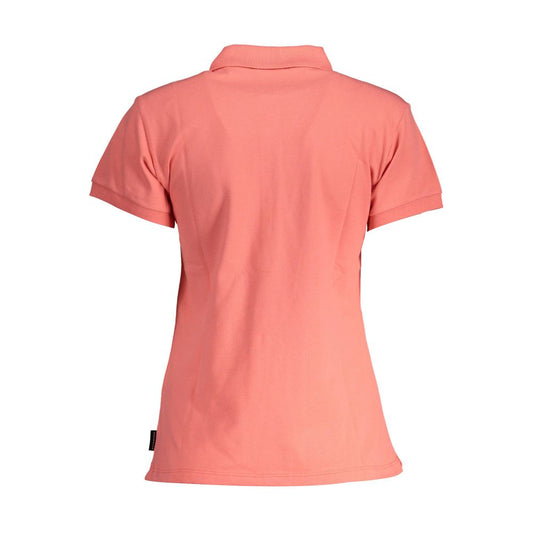 North Sails Pink Organic Cotton Women Polo - ClickThatClicks 