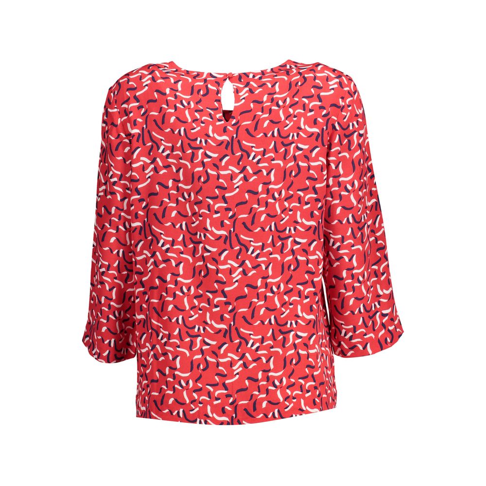Gant Red Viscose Women Sweater - ClickThatClicks 
