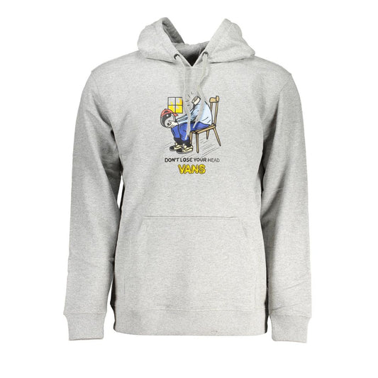 Vans Grigio Cotton Men's Sweatshirt - ClickThatClicks 