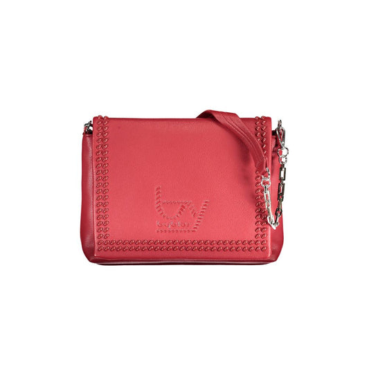 BYBLOS Rosso Polyurethane Women Handbag - ClickThatClicks 
