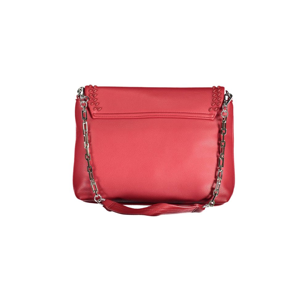 BYBLOS Rosso Polyurethane Women Handbag - ClickThatClicks 