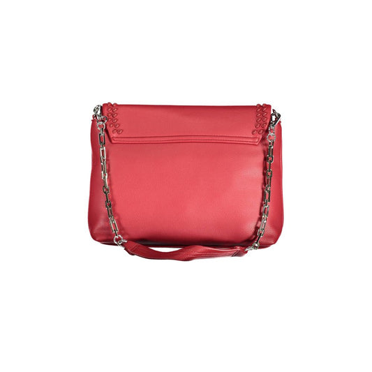 BYBLOS Rosso Polyurethane Women Handbag - ClickThatClicks 