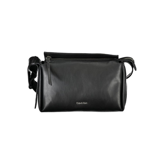 Calvin Klein Black Polyester Women Shoulder Bag - ClickThatClicks 