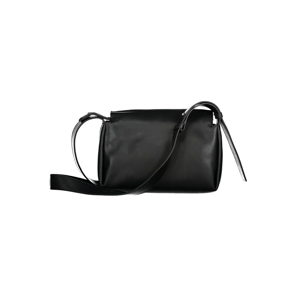 Calvin Klein Black Polyester Women Shoulder Bag - ClickThatClicks 