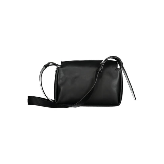 Calvin Klein Black Polyester Women Shoulder Bag - ClickThatClicks 