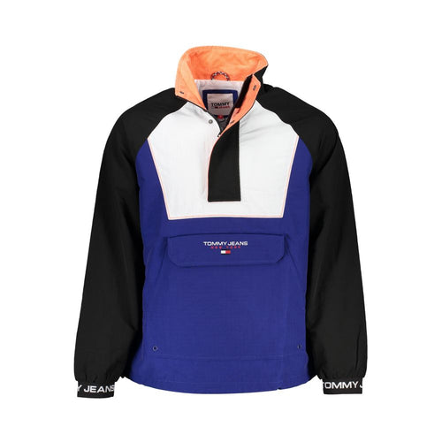 Tommy Hilfiger Blu Polyamide Men's Jacket - ClickThatClicks 