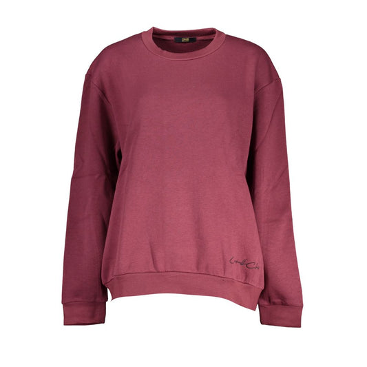 Cavalli Class Viola Polyester Women Sweatshirt - ClickThatClicks 