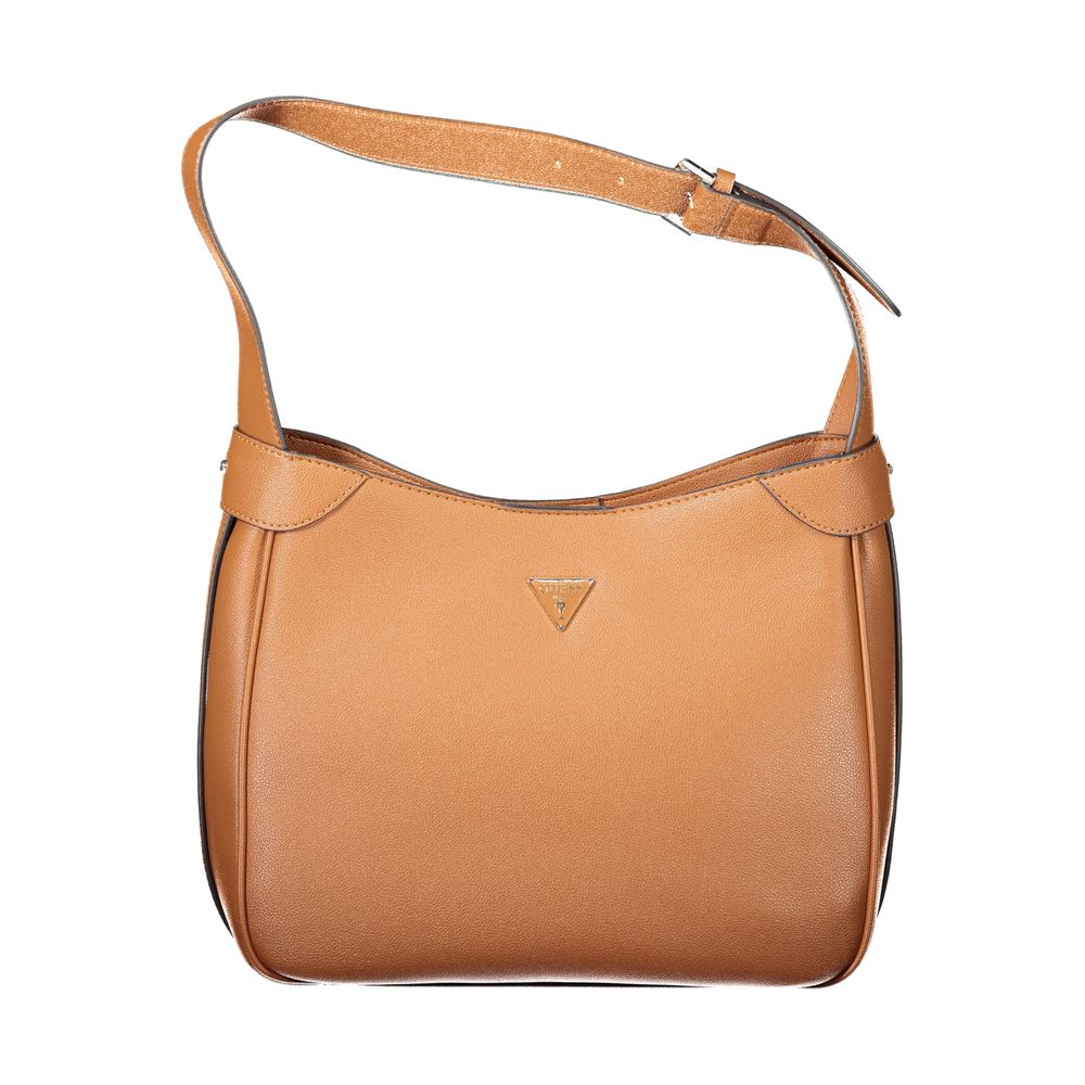 Guess Jeans Marrone Poliuretano Women Handbag - ClickThatClicks 