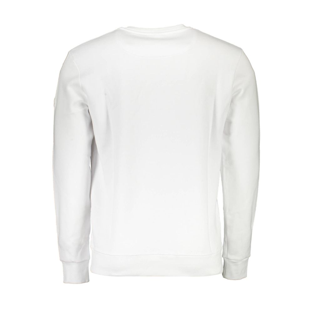 North Sails Bianco Cotton Men Sweatshirt - ClickThatClicks 