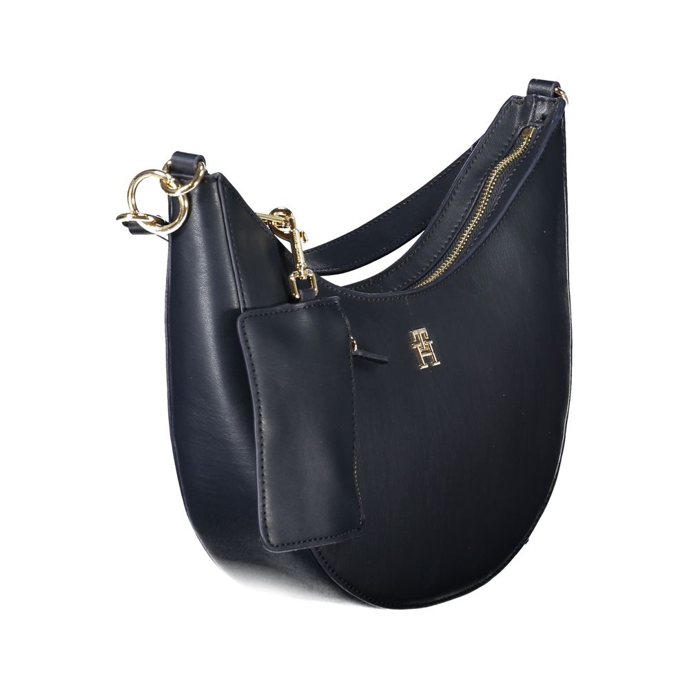 Tommy Hilfiger Blue Polyethylene Women Handbag - ClickThatClicks 