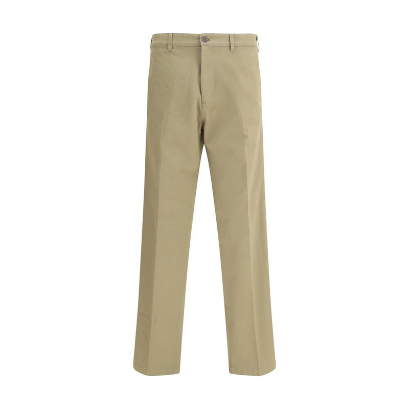 Prada Beige Cotton Chino Pants