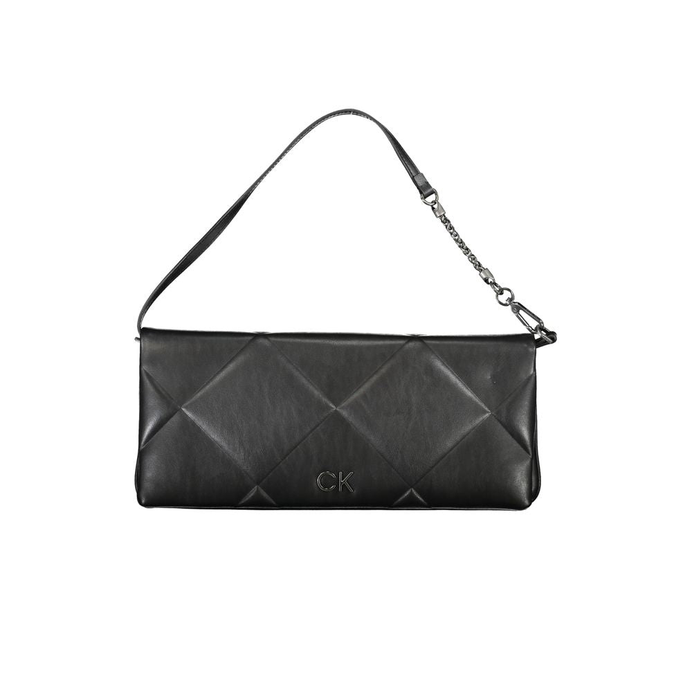Calvin Klein Black Polyester Woman Handbag - ClickThatClicks 