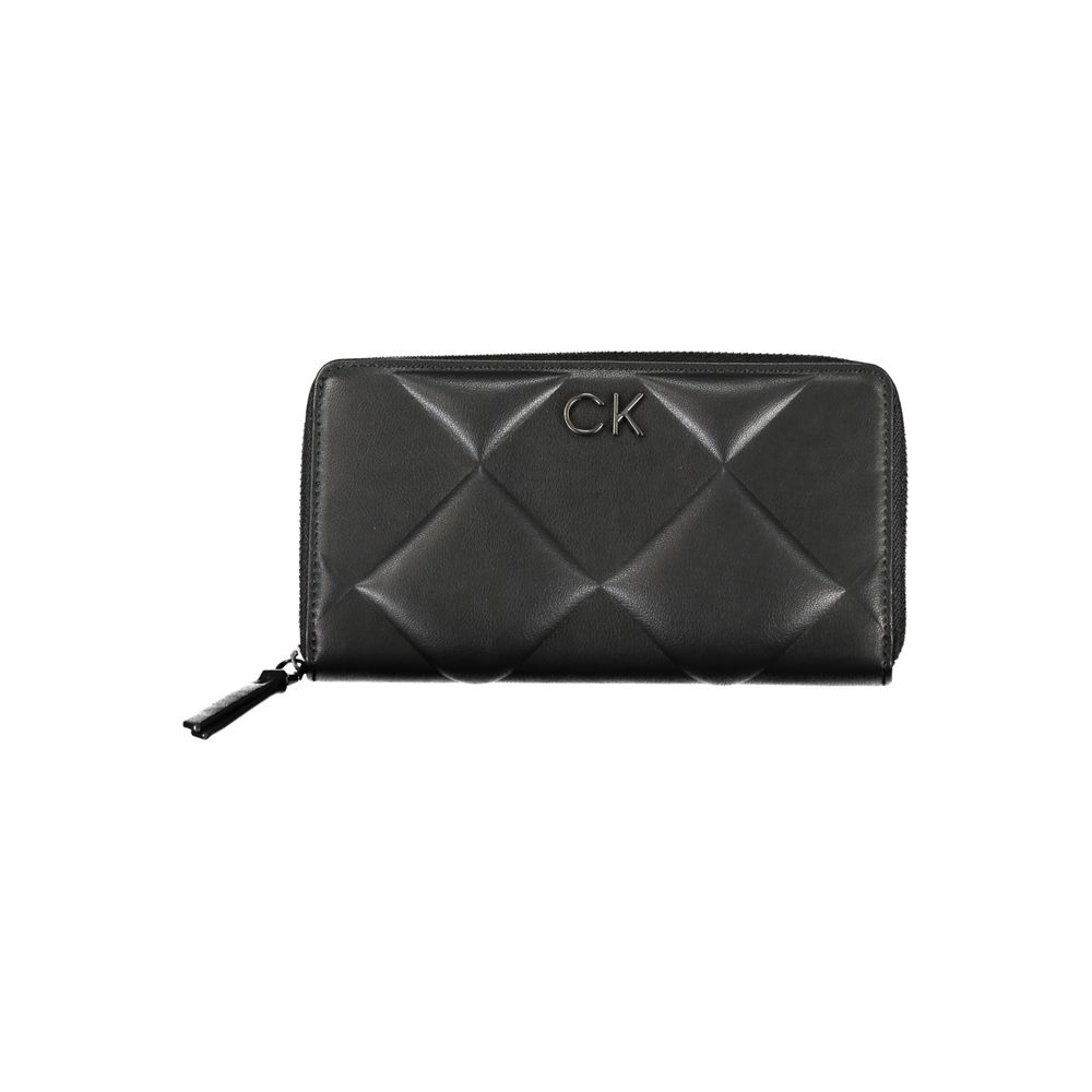 Calvin Klein Black Polyester Women Wallet - ClickThatClicks 