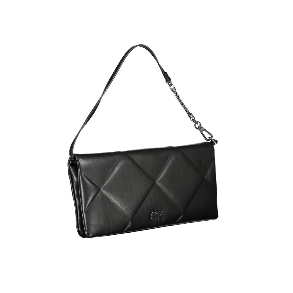 Calvin Klein Black Polyester Woman Handbag - ClickThatClicks 