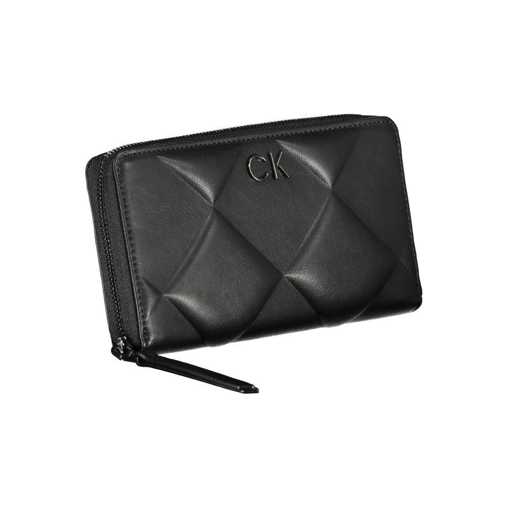 Calvin Klein Black Polyester Women Wallet - ClickThatClicks 