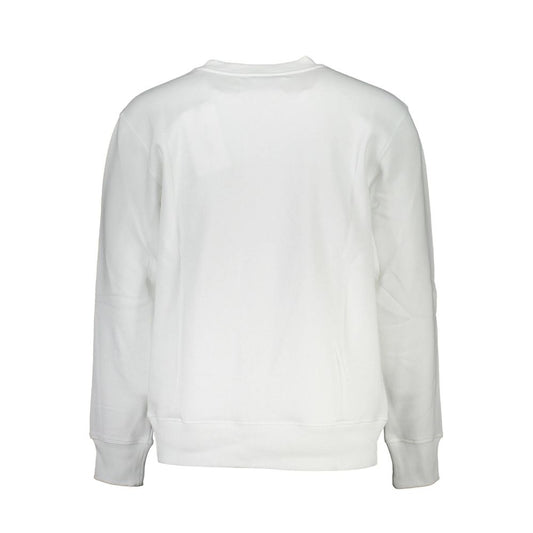 Calvin Klein White Cotton Men's Sweatshirt - ClickThatClicks 