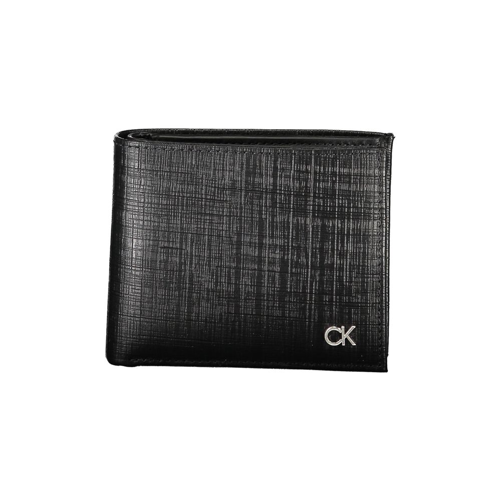 Calvin Klein Nero Leather Men's Wallet - ClickThatClicks 