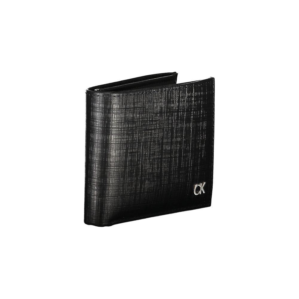 Calvin Klein Nero Leather Men's Wallet - ClickThatClicks 
