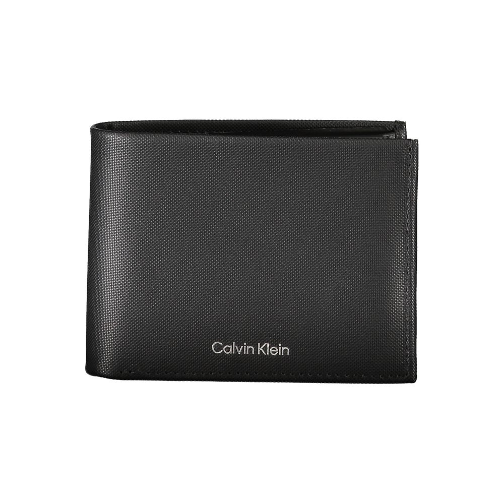 Calvin Klein Elegant Black Leather Wallet with RFID Blocking - ClickThatClicks 