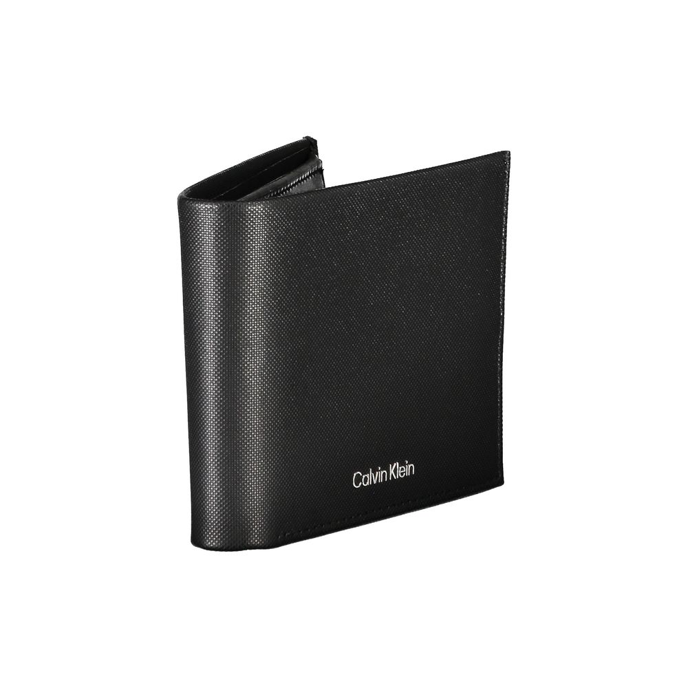 Calvin Klein Elegant Black Leather Wallet with RFID Blocking - ClickThatClicks 