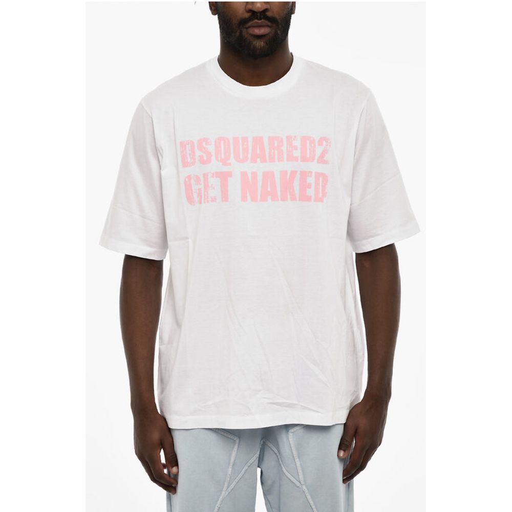 Dsquared² Frontal Printed Crew-neck T-shirt