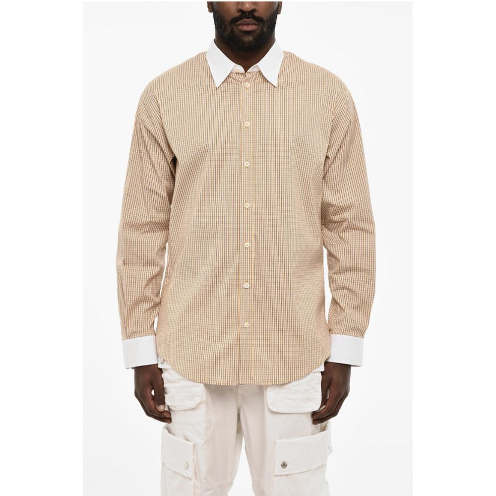Dsquared² Check Cotton Casual Shirt