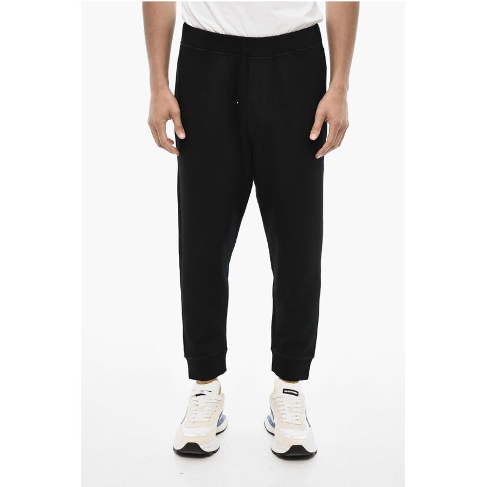 Dsquared² solid Color Joggers with Drawstring Waist