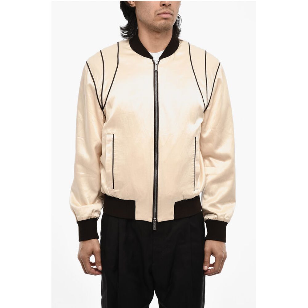 Dsquared² Satin Sweatshirt with Contrasting Trim