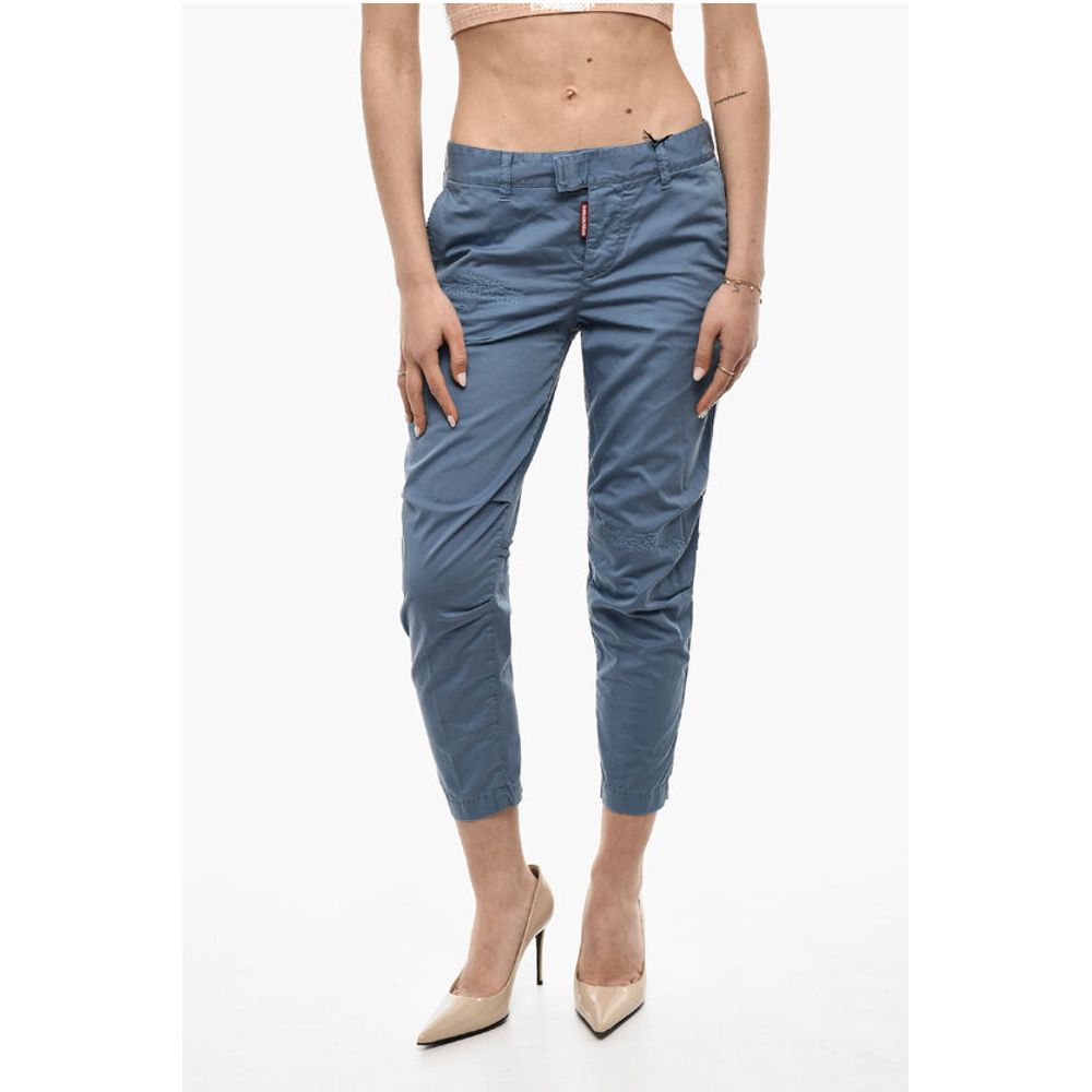 Dsquared² Distressed Effect Cotton pants