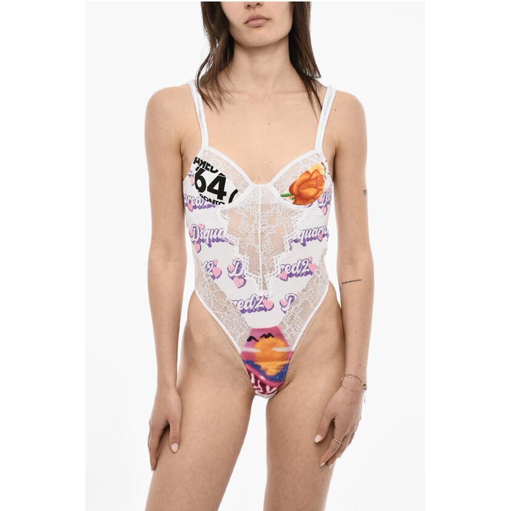 Dsquared² Lace Printed Body