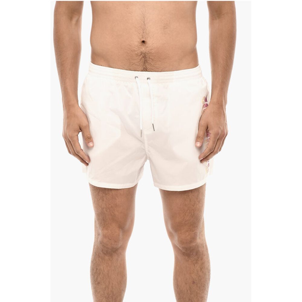 Dsquared² Gradient Logo Print Swim Shorts
