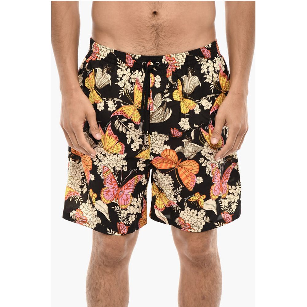 Dsquared² Printed BUTTERFLY Swim Shorts